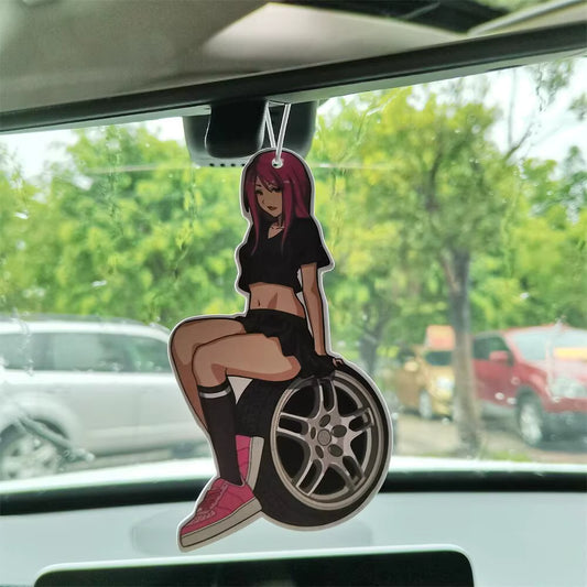 Tire Girl Air Freshener
